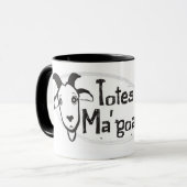 トートのMaのヤギのマグ マグカップ (正面左)