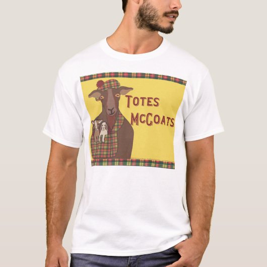 トートのMcGoatsのワイシャツ Tシャツ (正面)