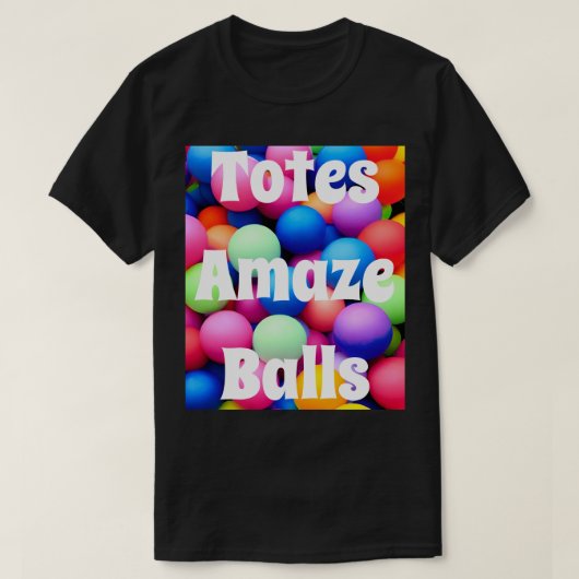 トートアマゼボール Tシャツ (デザイン正面)