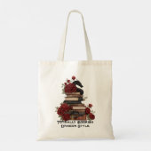 トートアリーブックッシュドラゴンスタイルトートバッグ トートバッグ (裏面)