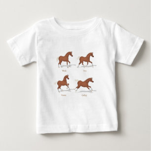 トートカンターゲットオブザホースソレル ベビーTシャツ