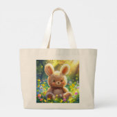 トートショッピングバッグ ラージトートバッグ (裏面)