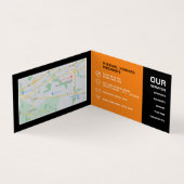 トートトラック、自動整備士&修理、詳細 名刺 (内部)