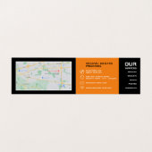 トートトラック、自動整備士&修理、詳細 名刺 (内部フラット)