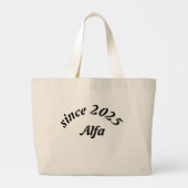 トートバおもしろいッグ – コーヒ走ー&カオスのコーヒー ラージトートバッグ (裏面)