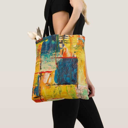 トートバカラフルッグ トートバッグ (クローズアップ)