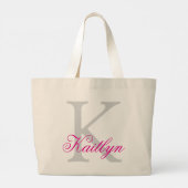 トートバチェロレッテまたは結婚披露宴 ラージトートバッグ (裏面)