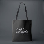 トートバック-デュオの両面のBlack&Whiteの花嫁のバッグ トートバッグ<br><div class="desc">デュオの音色のシンプルなトート。 黒く及び白い側面および白く及び黒い側面。 必要とされるあらゆる文字に変えて下さい。</div>
