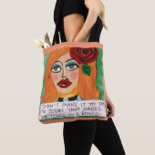 トートバック。 私は体育館にそれを今日作りませんでした。 それ トートバッグ (クローズアップ)