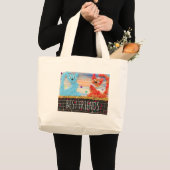 トートバック-親友 ラージトートバッグ (正面(商品))