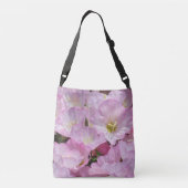 トートバック(ao) -サクラソウ クロスボディバッグ (裏面)