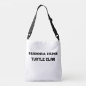 トートバック- Tuscaroraの種族NCをくまなくカスタム クロスボディバッグ (裏面)