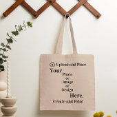 トートバッグあなたのデザインまたは写真のアップロード トートバッグ