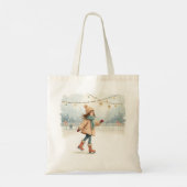 トートバッグとクリスマスデザイン トートバッグ (裏面)