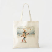 トートバッグとクリスマスデザイン トートバッグ (正面)