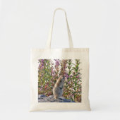 トートバッグと草原の犬 トートバッグ (正面)