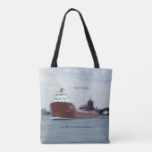 トートバッグの上のケイE.バーカー トートバッグ (裏面)