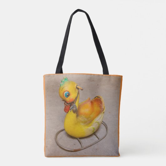 トートバッグの子供のためのアンティーク トートバッグ (裏面)