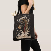 トートバッグアクエリアスシタル〔占星術の〕十二宮図アート トートバッグ (クローズアップ)