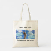 トートバッグカスタマイズ可能なパラチンヒル トートバッグ (裏面)