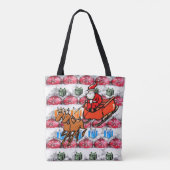 トートバッグクリスマス トートバッグ (裏面)