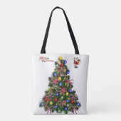トートバッグクリスマス トートバッグ (裏面)