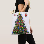 トートバッグクリスマス トートバッグ (クローズアップ)