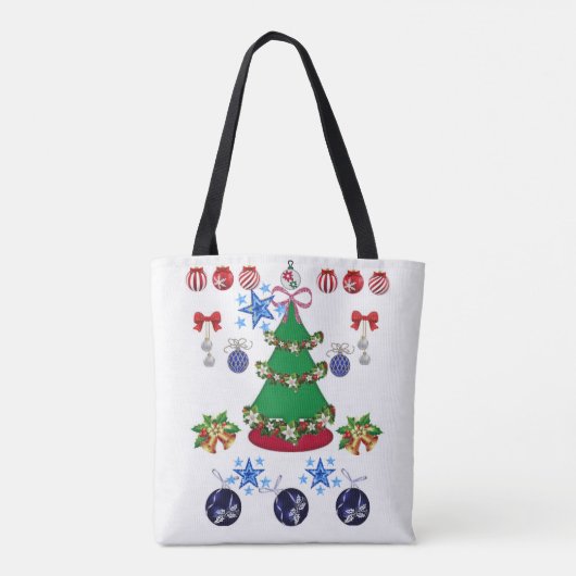 トートバッグクリスマス トートバッグ (裏面)