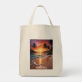 トートバッグサンセット トートバッグ (裏面)