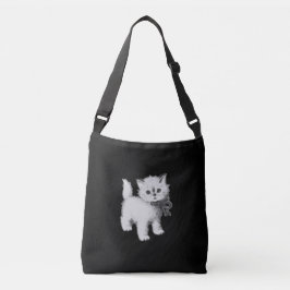 トートバッグショッピングタイムアート及びデザイン クロスボディバッグ