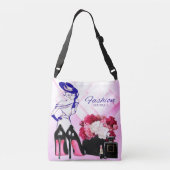 トートバッグファッション クロスボディバッグ (裏面)