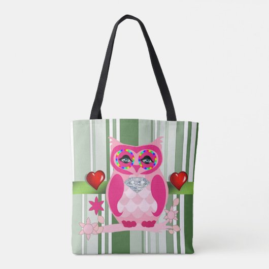 トートバッグマザーズデイフクロウ トートバッグ (裏面)