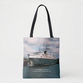 トートバッグ中にアナグマ トートバッグ