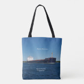 トートバッグ全体のアルゴマ発見 トートバッグ (裏面)