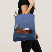トートバッグ全体の大西洋エリー トートバッグ (クローズアップ)