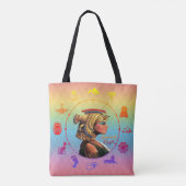 トートバッグ古代エジプト トートバッグ (裏面)