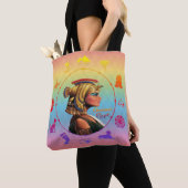 トートバッグ古代エジプト トートバッグ (クローズアップ)