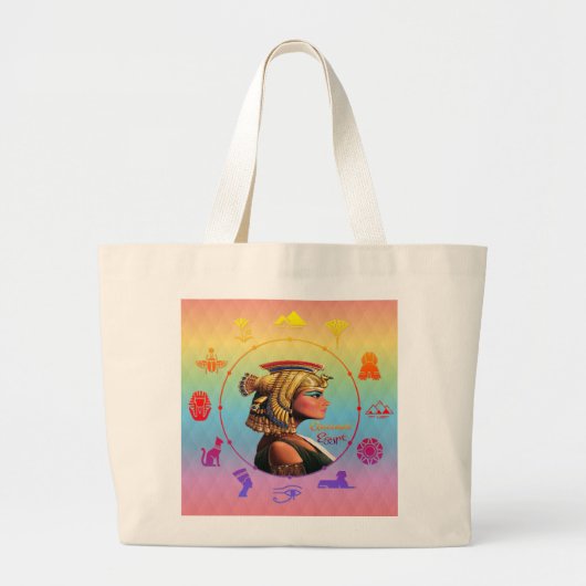 トートバッグ古代エジプト ラージトートバッグ (正面)