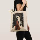 トートバッグ山羊座シナ〔占星術の〕十二宮図アート トートバッグ (クローズアップ)