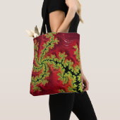 トートバッグ走を通る川 トートバッグ (クローズアップ)