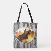 トートバッグ馬 トートバッグ (裏面)