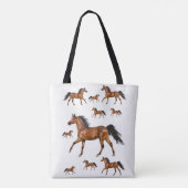 トートバッグ馬 トートバッグ (裏面)