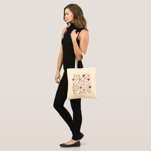トートバッグ (正面(モデル))