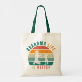 トートバッグ – おばあちゃんの生活が良いトート (裏面)