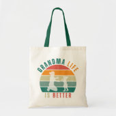 トートバッグ – おばあちゃんの生活が良いトート (正面)