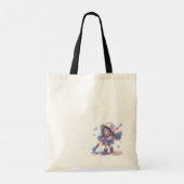 トートバッグ – お洒落魔法ガール (裏面)