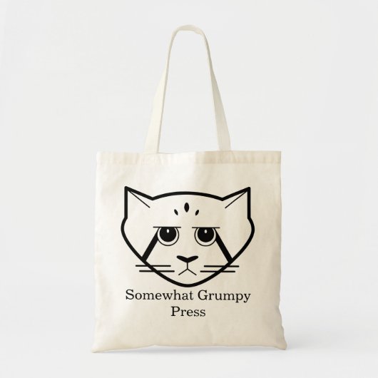 トートバッグ – やや不機嫌なプレス (正面)