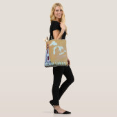 トートバッグ グレートレイクスのウェアラブルアート (モデル)