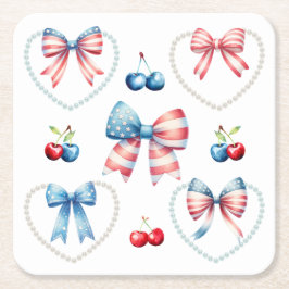 トートバッグ スクエアペーパーコースター