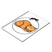 トートバッグ ノートブック (左側)